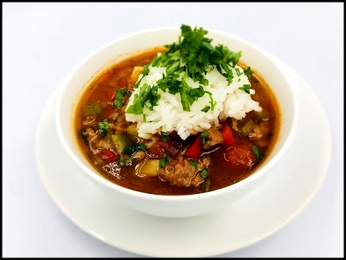 Суп «Фаршированный перец» | Суп с болгарским перцем и помидорами | Суп без картошки 