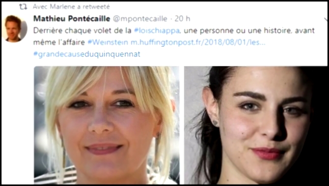 QUAND MARLÈNE SCHIAPPA CRÉE UN FAUX COMPTE POUR FAIRE SA PROMOTION - видеоклип на песню