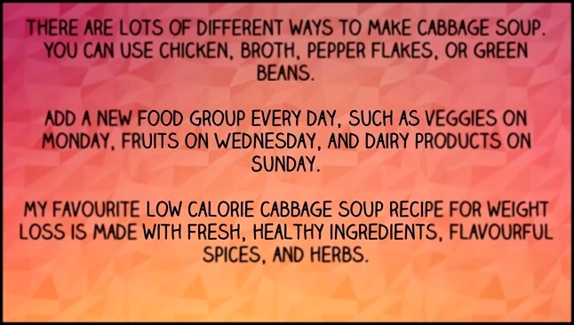 Low Calorie Cabbage Soup Recipe and How to Get Results on the Cabbage Soup Diet Plan - видеоклип на песню