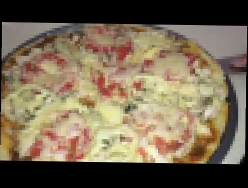 Пицца, очень вкусный домашний рецепт!!! нежное, тонкое тесто для пиццы 