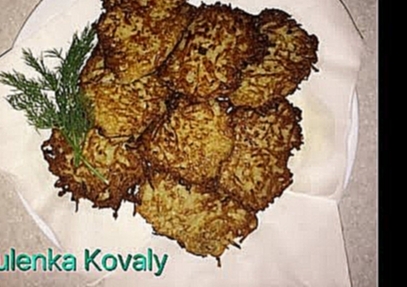 Хрустящие картофельные драники!!!Crispy potato pancakes!!! 