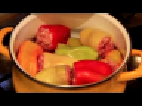 Перец Фаршированный Мясом. Очень Вкусно! Замечательный Домашний Рецепт! 