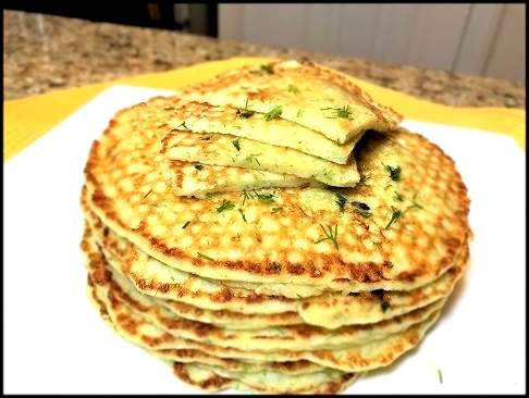 БЛИНЫ  а-ля Хачапури. Самый Вкусный Завтрак для  Любителей Сыыыыыра. Cheese Pancakes. 