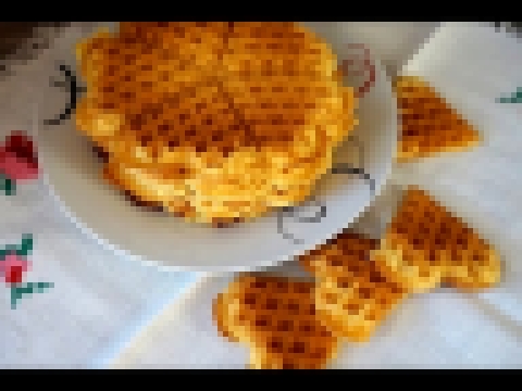 Вафли в электровафельнице/Waffles 