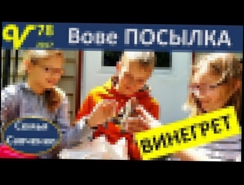 Вове Посылка!! Влог 78 Винегрет, Комбуча, Песня многодетная семья Савченко 