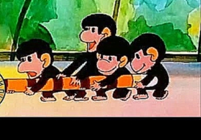 Обезьянки - Осторожно, обезьянки! - видеоклип на песню