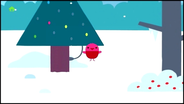 Птичка Робин в зимнем лесу - Мультик Саго Мини. Sago Mini forest flyer - видеоклип на песню