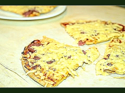Пицца Пепперони Быстрый рецепт Двойная начинка Pepperoni Pizza easy recipe 