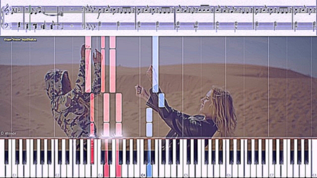 Вылечусь - Бьянка (Ноты и Видеоурок для фортепиано) (piano cover)  - видеоклип на песню