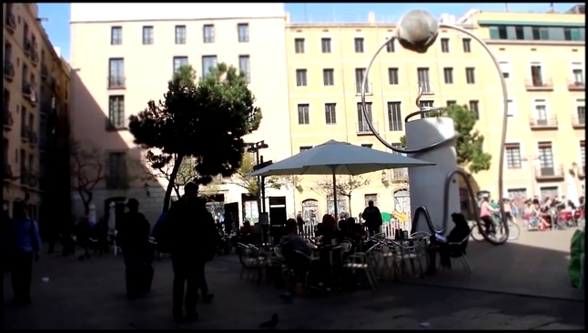 Готический квартал-Барселона от района к району - видеоклип на песню