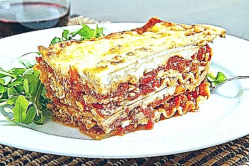 Лазанья рецепт Как приготовить лазанью lazania lasagne рецепт лазаньи лазанья с фаршем класическая 