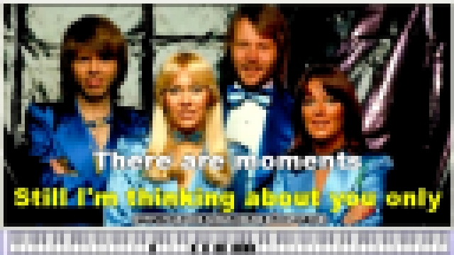 Super Trouper in the style of ABBA | Karaoke with Lyrics - видеоклип на песню