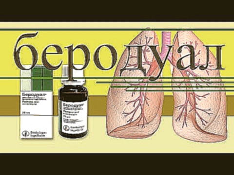 БЕРОДУАЛ, описание, механизм действия, побочные эффекты. 