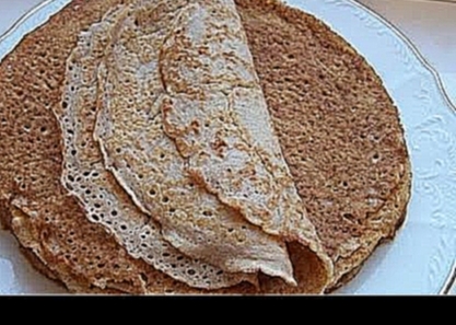 Блинчики из гречки 