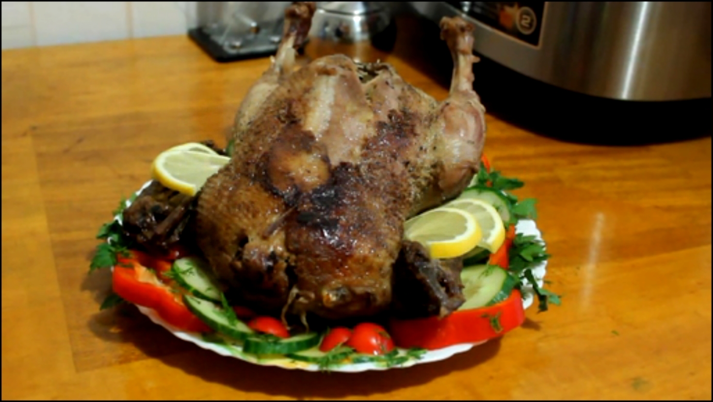 ВКУСНАЯ РОЖДЕСТВЕНСКАЯ УТКА С ЯБЛОКАМИ В МУЛЬТИВАРКЕ #РЕЦЕПТ РОЖДЕСТВЕНСКОЙ УТКИ 