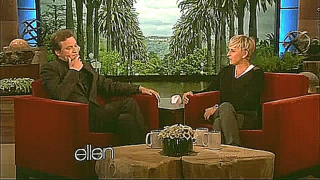 Funny Colin Firth about wearing spandex- Full Ellen DeGeneres Show - Jan 18, 2012 - видеоклип на песню