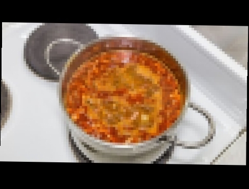 Cолянка домашняя, суп с колбасой 