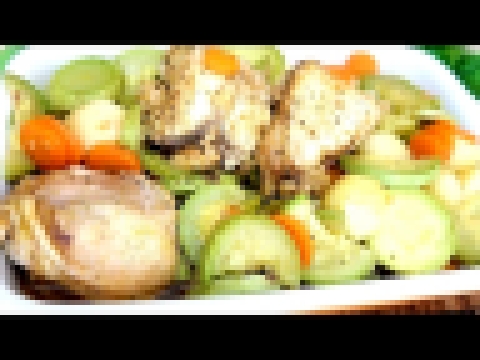 Курица с овощами в рукаве. Сочнейшая вкуснятина 