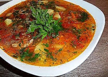 Украинский суп с кислой капустой и пшеном капустняк 
