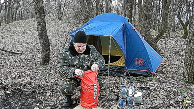 Одиночный поход в Деевский лес. Самая высокая точка Полтавской области. Встреча весны. Один в лесу.  