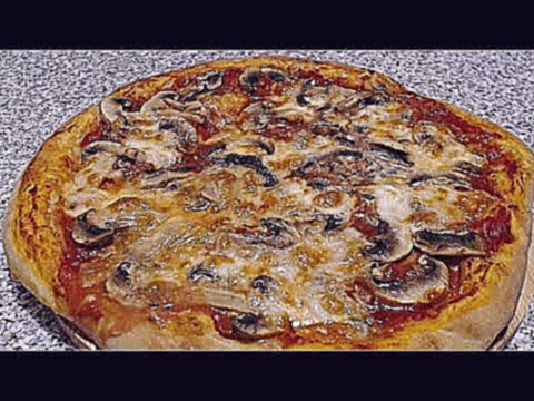 Pizza ai funghi freschi 