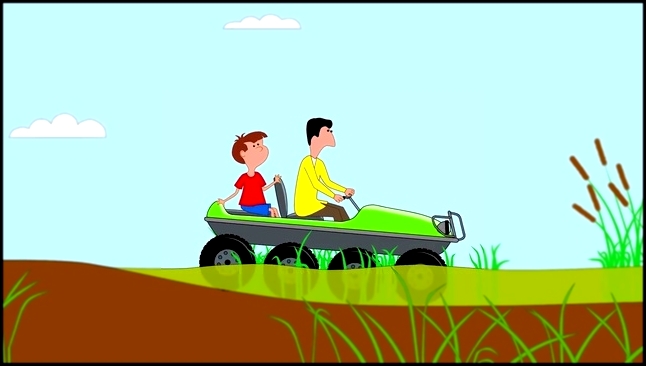 Мультфильм для детей про машинки - Пазл - Вездеходы - Часть 1 - серия 9 - видеоклип на песню