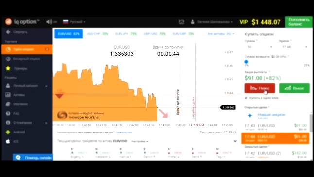 Беспроигрышная стратегия IQ Option,Заработок на опционах 