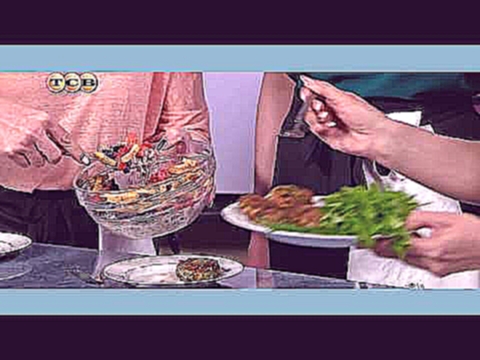 Короткий рецепт. Овощные котлетки и мясной салат 