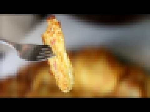 Деруны драники с беконом | Potato fritters with bacon with subtitles RU 
