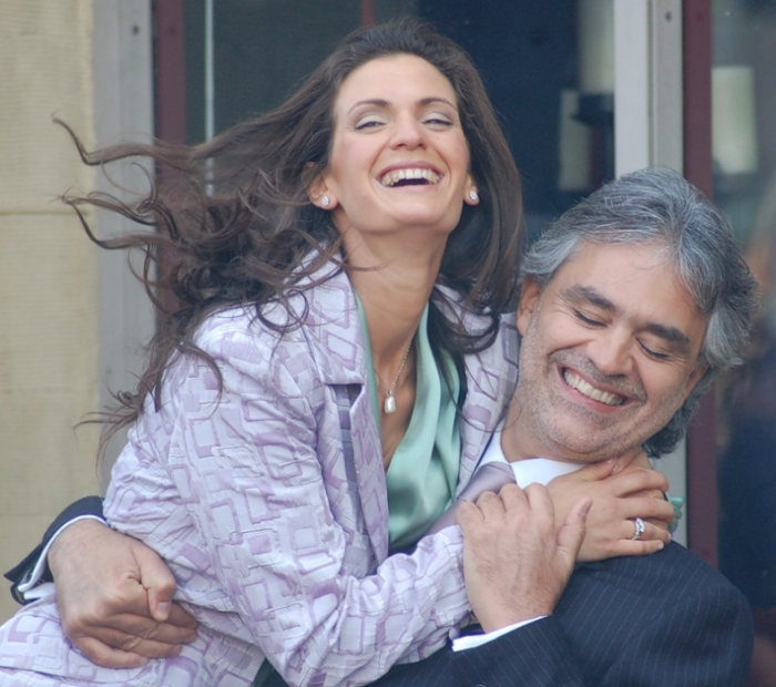 Andrea Bocelli, Sarah Brighan Vivo per lei