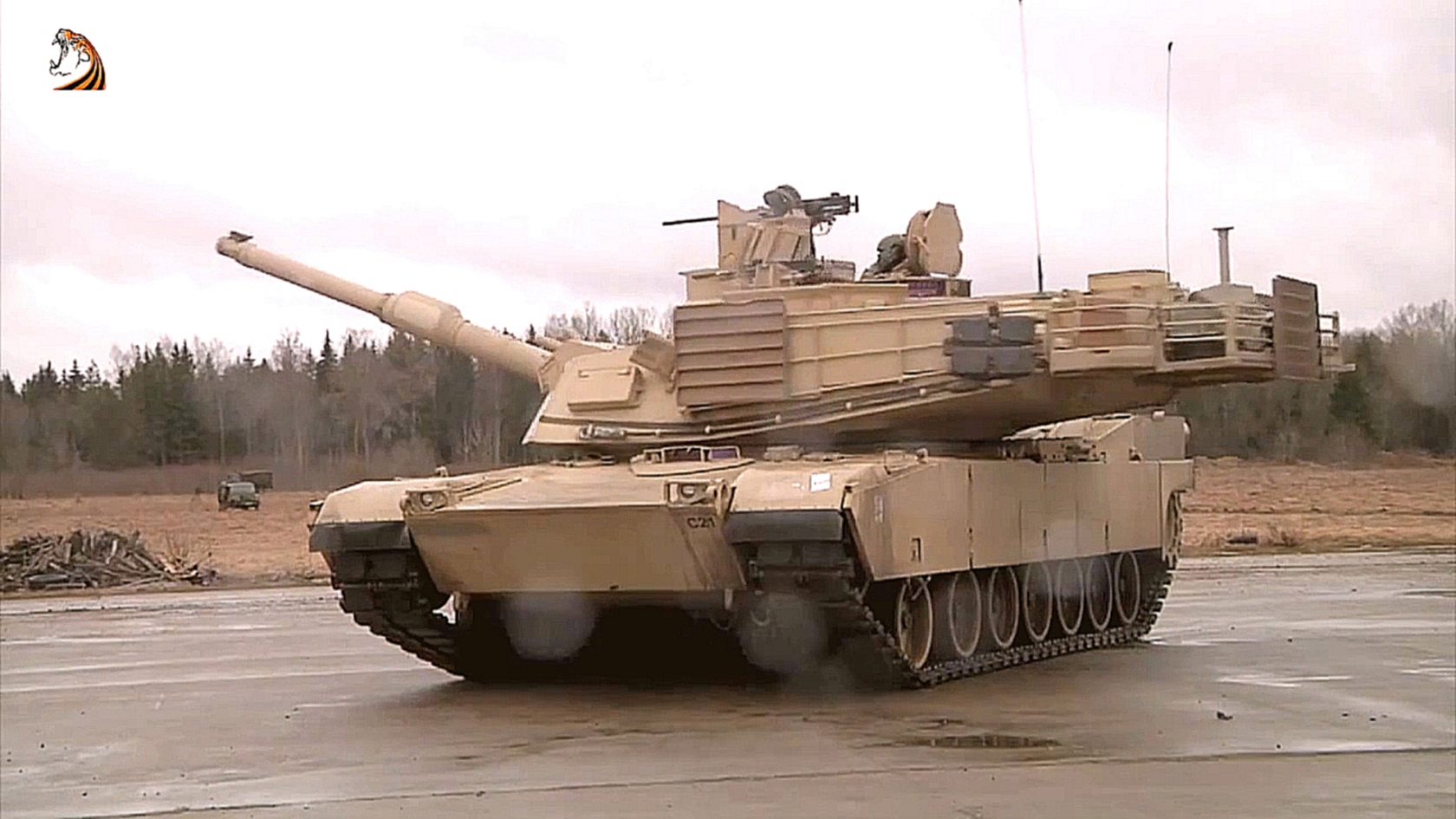 M1A2 Abrams ✠  Эстония, Тапа 2015 HD - видеоклип на песню