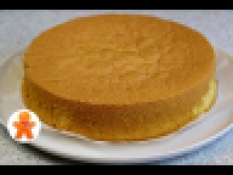Обычный Классический Бисквит ✧ Школа Домашнего Кондитера ✧ Classic Sponge Cake English Subtitles 