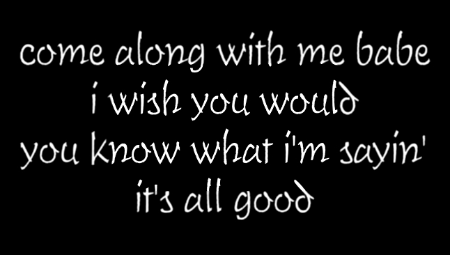 it's all good - bob dylan - видеоклип на песню