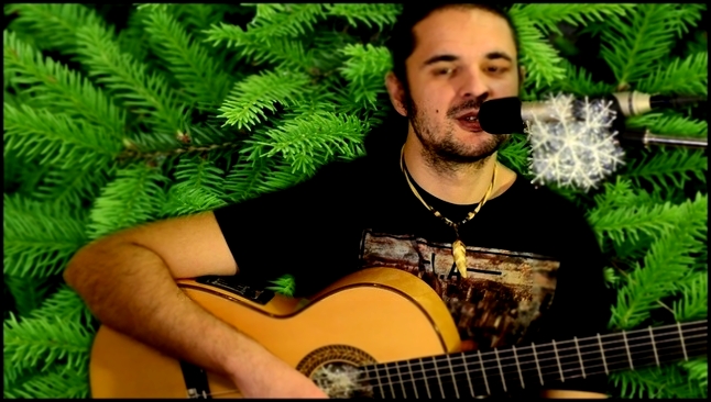В лесу родилась елочка на гитаре - видеоклип на песню