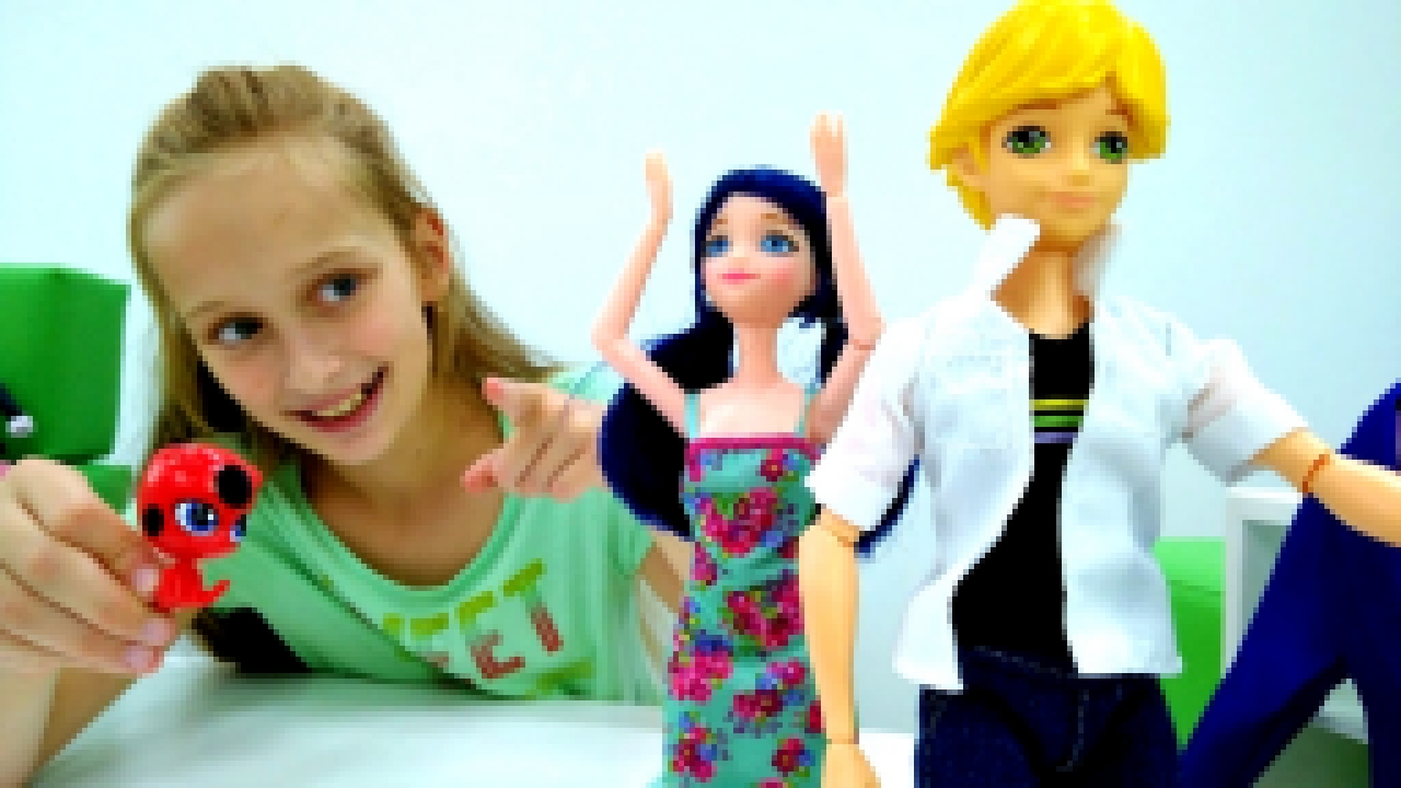 Мультики для девочек #ЛедиБаг и Супер Кот: #Маринетт делает покупки к школе! Видео про кукол 
