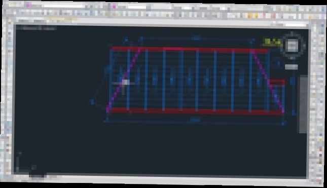 Раскладка металлочерепицы в AutoCAD 