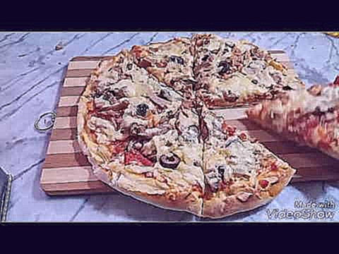 Пицца. Рецепт итальянской пиццы. 