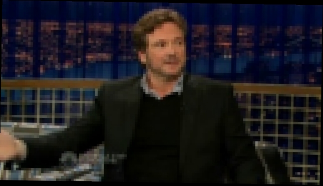 Funny Colin Firth ''Haunted by a Meatball'' - Conan O'Brien, June 2006 - видеоклип на песню