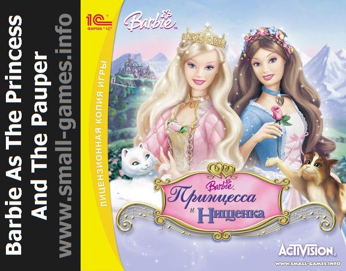 Барби Принцесса и Нищенка/ Barbie as The Princess and the Pauper Written In Your Heart (Dutch)