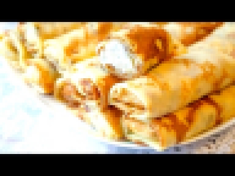 Как запечь блинчики с творогом. | How to bake pancakes with cottage cheese. 