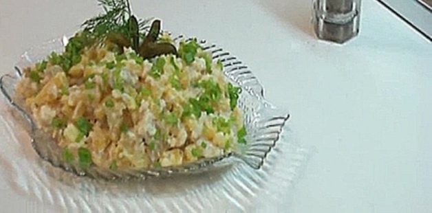 Салат из трески с хреном видео рецепт. Книга о вкусной и здоровой пище 
