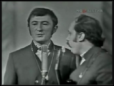 Песняры - 1970 год -"Рушники" - видеоклип на песню