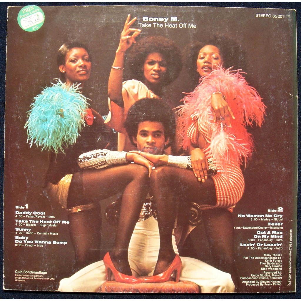 Boney M. Take The Heat Off Me (1976)