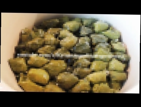 Долма из виноградных листьев. Азербайджанская кухня 