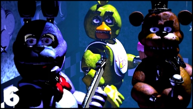 Пасхалки Five Nights At Freddy's - 10 фактов о Бонни! - видеоклип на песню
