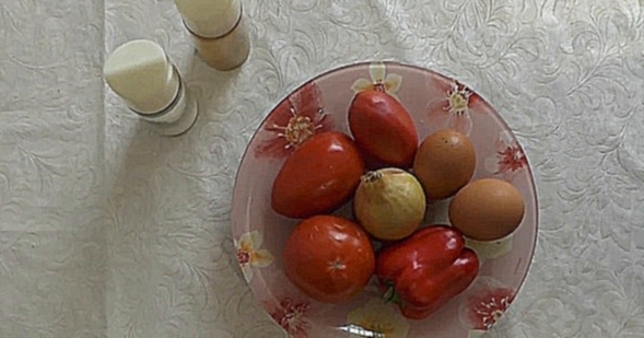 Овощное рагу с яйцом, отличный завтрак. Яичница с овощами 