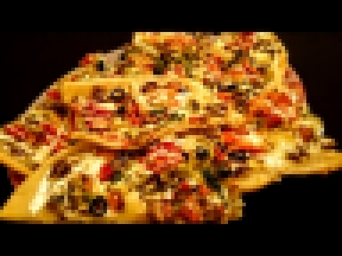 Пицца Домашняя в духовке с грибами - Фирменный рецепт 