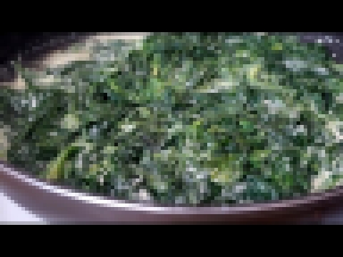 ШПИНАТ, как приготовить шпинат.Идея обеда/Fresh spinach with cream 