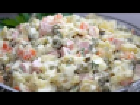 Салат Оливье, вкусный домашний рецепт 