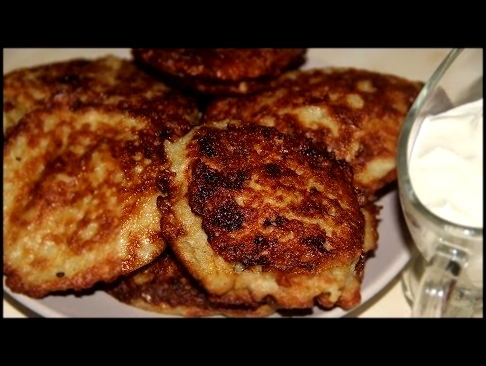 Драники с мясом / pancakes with meat 